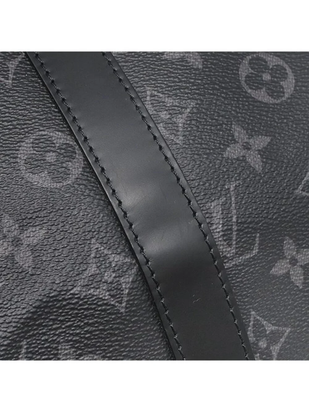 Louis Vuitton Boston Bag Keepall Bandouliere 45 Monogram Eclipse Gunmetal
